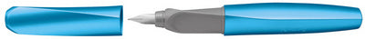 Pelikan Twist vulpen Frosted Blue, blauw-metallic