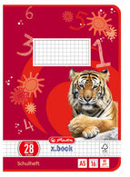 herlitz schriftenboek x.book, DIN A5, regel 27 / gelinieerd