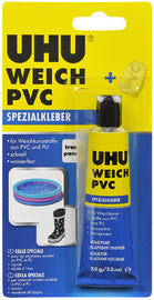 UHU speciale lijm WEICH PVC, 30 g in een tube