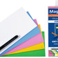 Legamaster Magic-Chart notes, 250 vel, ft 10 x 20 cm, assorti