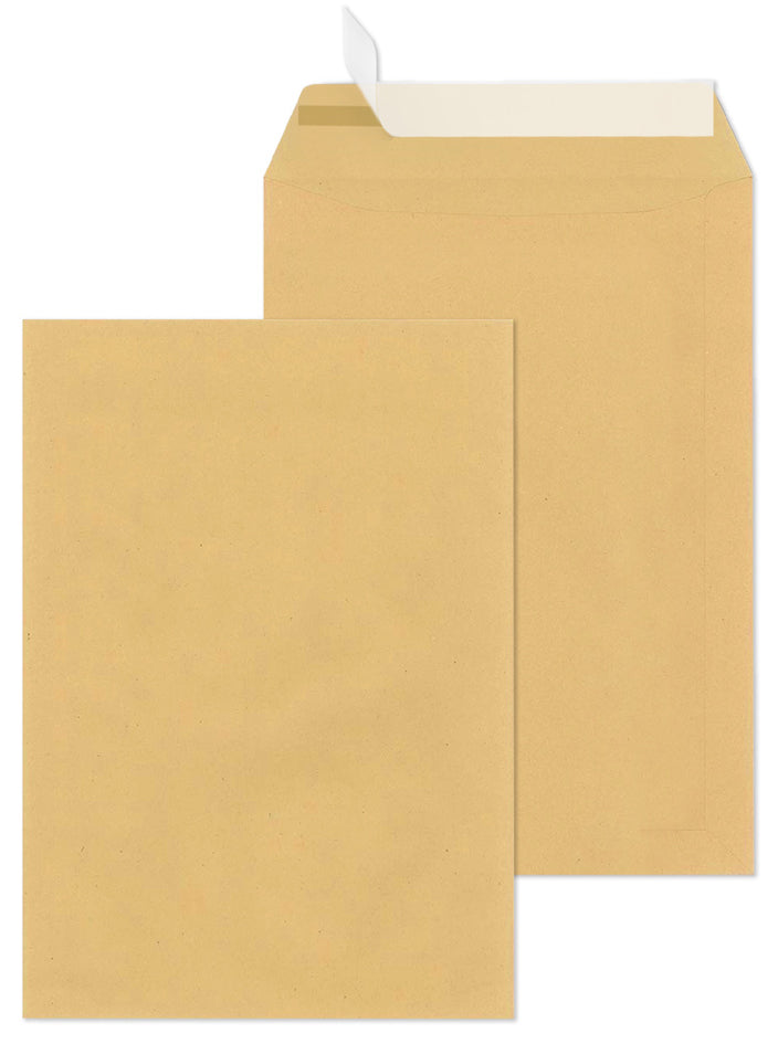 MAILmedia verzendenvelop B4 drukgevoelig, zonder venster, bruin