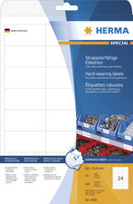HERMA folie-etiketten SPECIAAL, 210 x 297 mm, wit