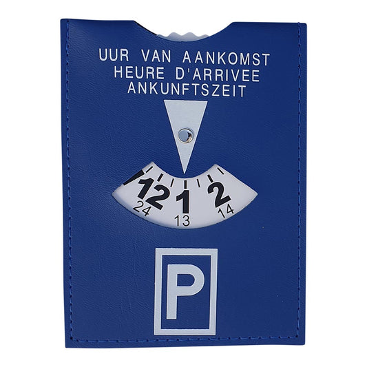 Bronyl parkeerschijf, blauw (conform met Belgische wetgeving)