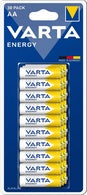 VARTA Alkalinebatterij ENERGY, Mignon (AA/LR6), 30st.