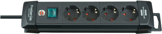 brennenstuhl Premium-Line contactdoosstrook, 4-voudig