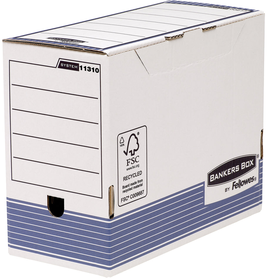 Fellowes BANKERS BOX SYSTEM archiefdoos, blauw, (B)100mm