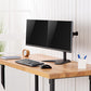 LogiLink TFT/LCD-monitorarm met voet, 2-voudig, zwart