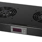 LogiLink 19 ventilatie-unit, 1 U, 2 x 120 mm ventilatoren