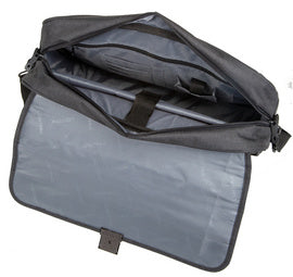 Lightpak Aktetas, vervaardigd uit polyester, antraciet