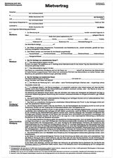 formulier huurovereenkomst herlitz, DIN A4, 4 blz.