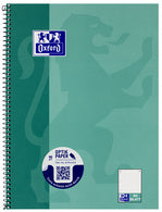Oxford collegeboek, DIN A5 , gelinieerd, 80 bladen, linkermarge