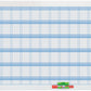 nobo jaarplanner Prestaties, (B)900 x (H)600 mm