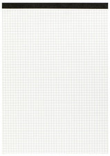 LANDRÉ blocnote zonder schutblad, DIN A4, 50 vel, blanco
