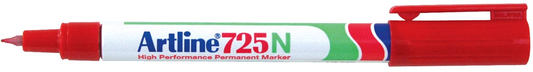 Permanent marker Artline 725 rood
