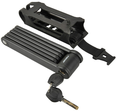 FISCHER opvouwbaar fietsslot met houder, lengte: 850 mm