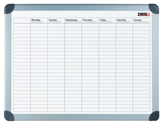 Desq magnetische weekplanner