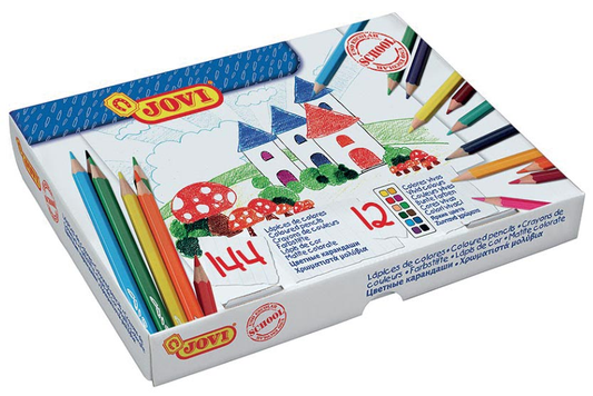 Jovi kleurpotlood, 144 potloden (classpack)