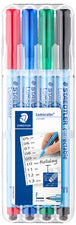 STAEDTLER Lumocolor corrigeerbare niet-permanente merkstof 305F,4er