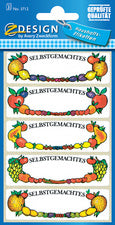 AVERY Zweckform Z-Design Huishoudetiketten Fruit