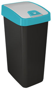 keeeper afvalbak magne, 45 liter, zilver/grijs