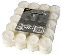 PAPSTAR theelichtjes, diameter: 38 mm, wit