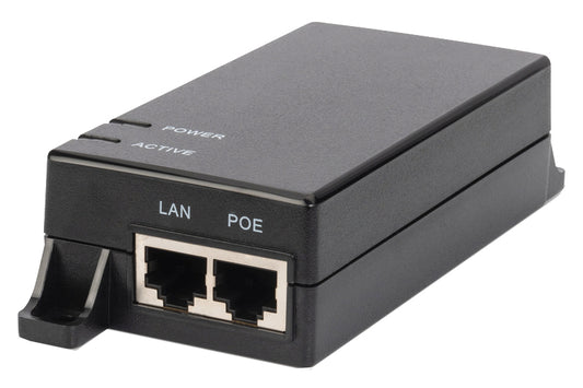 DIGITUS PoE injector, voldoet aan IEEE 802.3af standaard