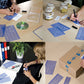 WEDO belettering sjabloon set, belettering hoogtes: 5 mm, 10 mm, 20 mm