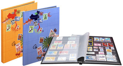 EXACOMPTA postzegelalbum Globetrotter, 170 x 225 mm