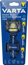 VARTA hoofdlamp Work Flex Motion Sensor H20, incl. 3x AAA