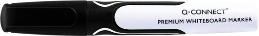 Q-CONNECT whiteboardmarker, 3 mm, ronde punt, zwart