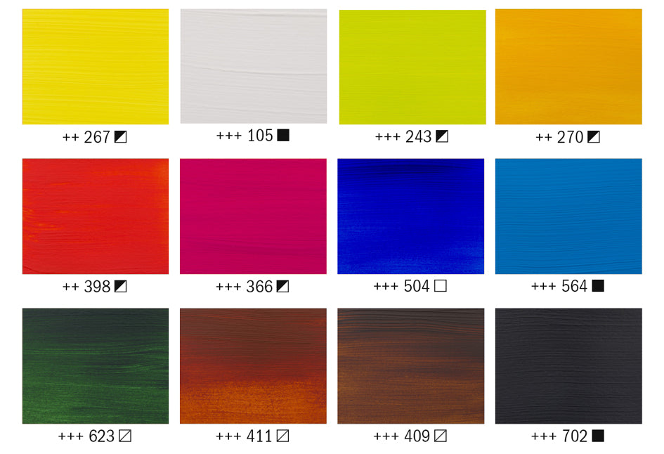 ROYAL TALENS Acrylverf AMSTERDAM Landschap, 12 x 20 ml