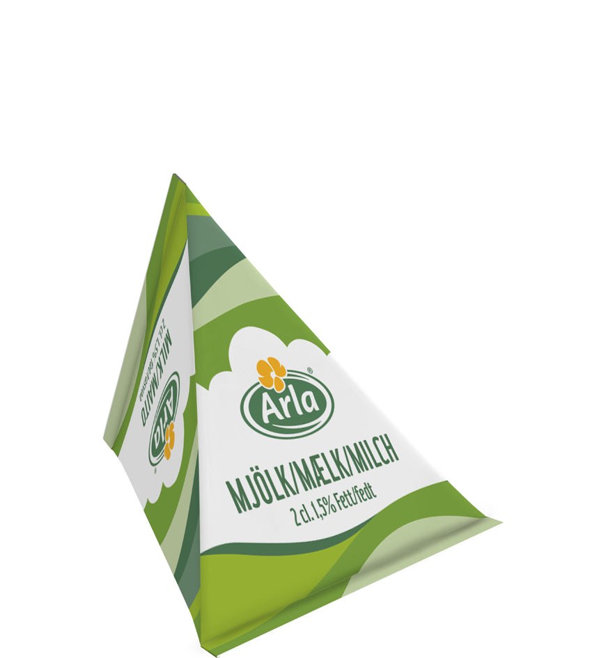 Arla Milk Portion 1.5ett, in displaydoos