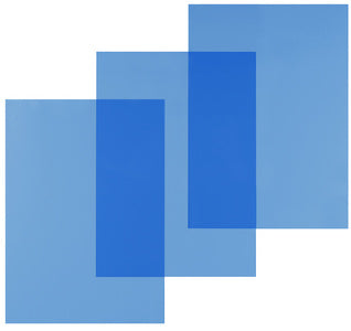 pavohoes, DIN A4, PVC, blauw transparant, 0,20 mm