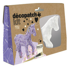 décopatch papier-maché set paard, 5 stuks