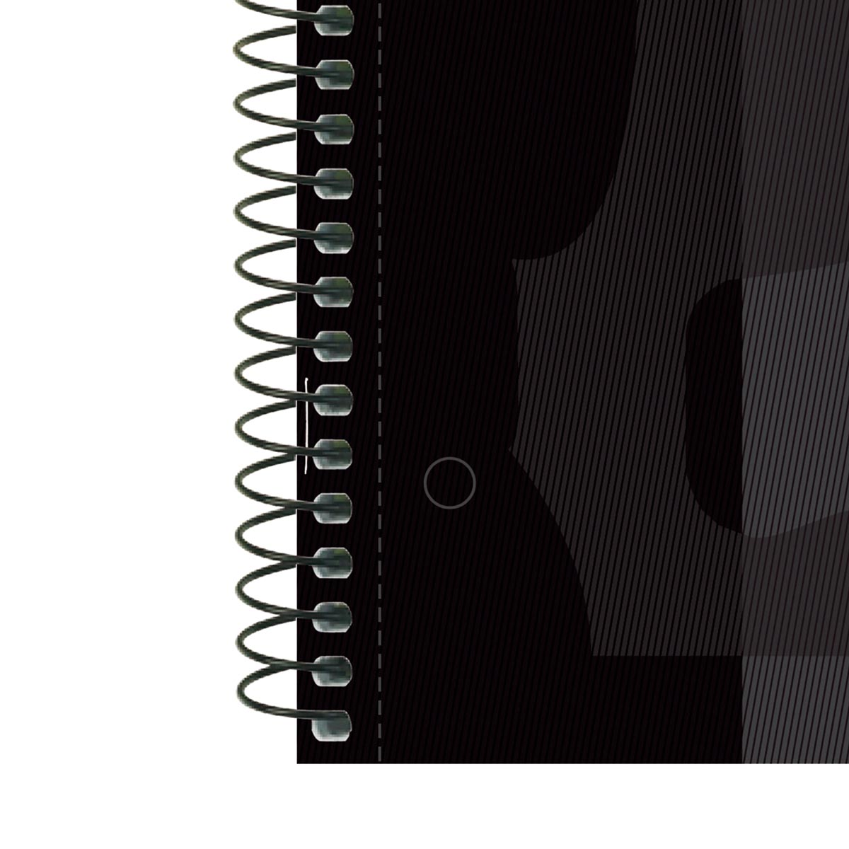 Oxford School Classic Europeanbook spiraalblok, ft A4+, 160 bladzijden, gelijnd, zwart