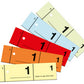 AVERY Zweckformulierenboek Garderobenummers, 1-500, A6