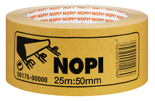 NOPI PP dubbelzijdig plakband, 50 mm x 10 m