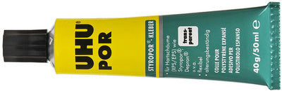 UHU polystyreenlijm POR, 40 g in tube
