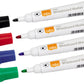 Nobo Glide whiteboardmarker, ronde punt, pak van 10 stuks, geassorteerde kleuren