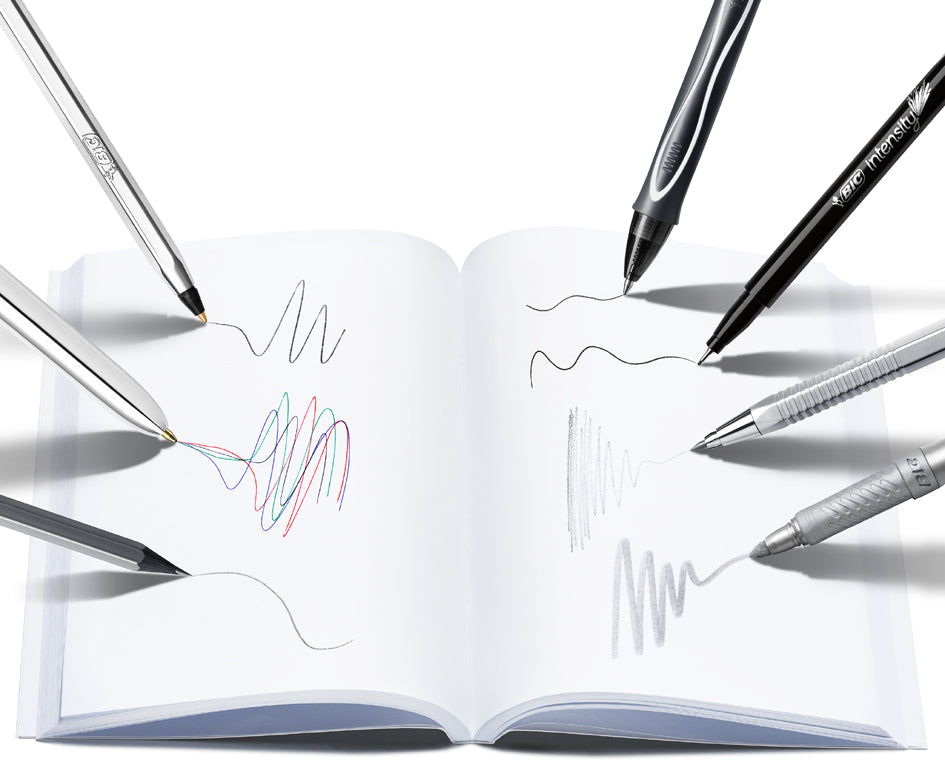 BIC Schrijfset Zilver