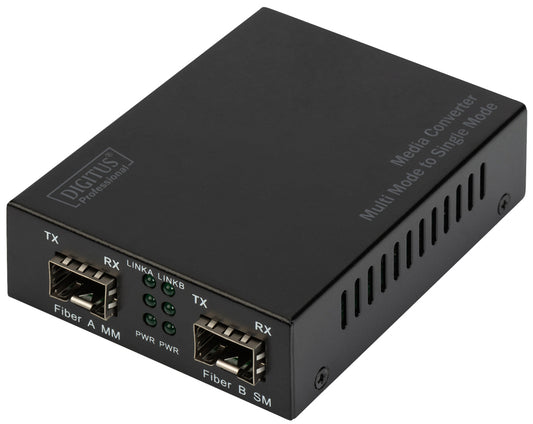 DIGITUS Gigabit Multimode/Singlemode Media Converter, SFP