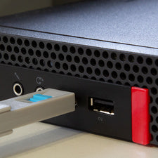 LogiLink USB-C veiligheidsslot, 1 sleutel / 4 sloten