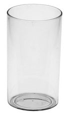 PAPSTAR vingervoedingsbeker, rond, 60 ml, helder