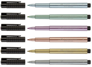 FABER-CASTELL Tuschestift PITT artist pen, goud
