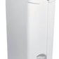 helit pedaalemmer de stap, 90 liter, wit/geel