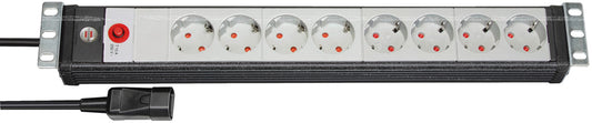 brennenstuhl 19 contactdoosstrook Premium-Line, 8-voudig