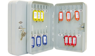 WEDO sleutelkast voor 24 sleutels, lichtgrijs
