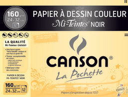CANSON tekenpapier Mi-Teintes, 240 x 320 mm, 160 g/m