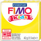 FIMO kinder boetseerklei, ovenhardend, wit, 42 g