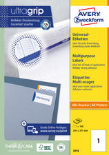 AVERY Zweckform Universele Etiketten, 200 x 297 mm, wit